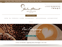 Tablet Screenshot of jsbeverage.com